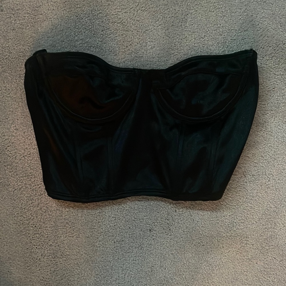 Edikted strapless corset top size small